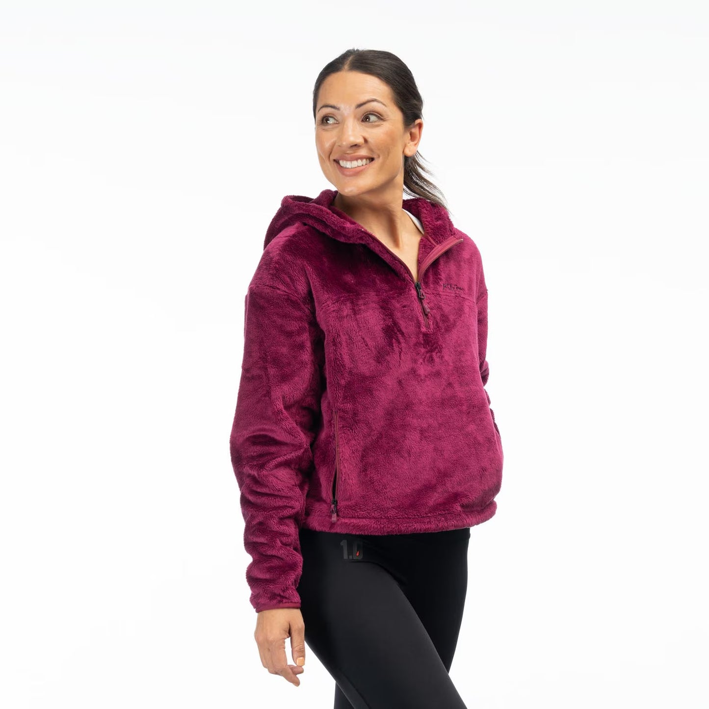 Klim - Cascade 1/4 Zip Crop Hoodie