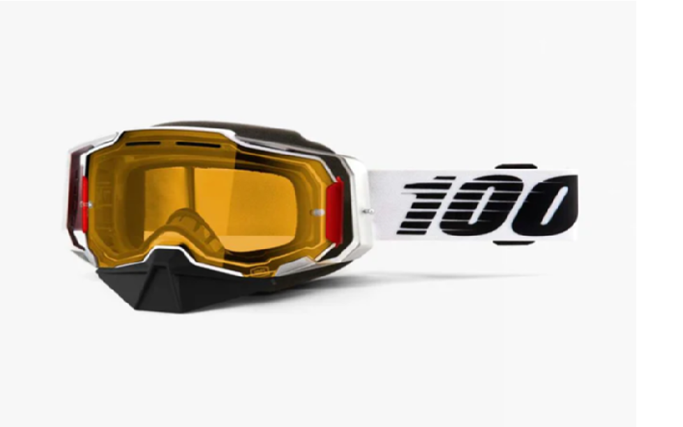 100% - Armega Snowmobile Goggles - Lightsaber Yellow