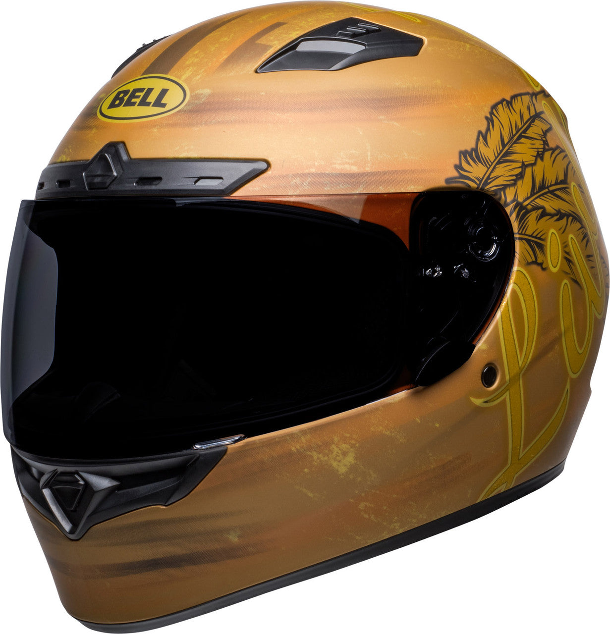 Bell - Qualifier DLX MIPS Hart Luck Live Matte Gold Helmet