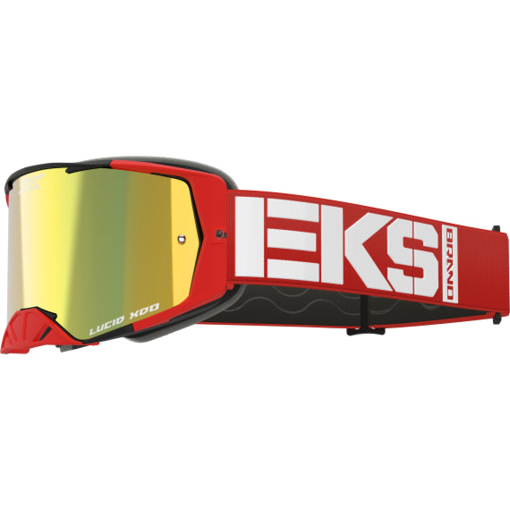 EKS - Lucid Caliber Goggle Red Gold Mirror Lens