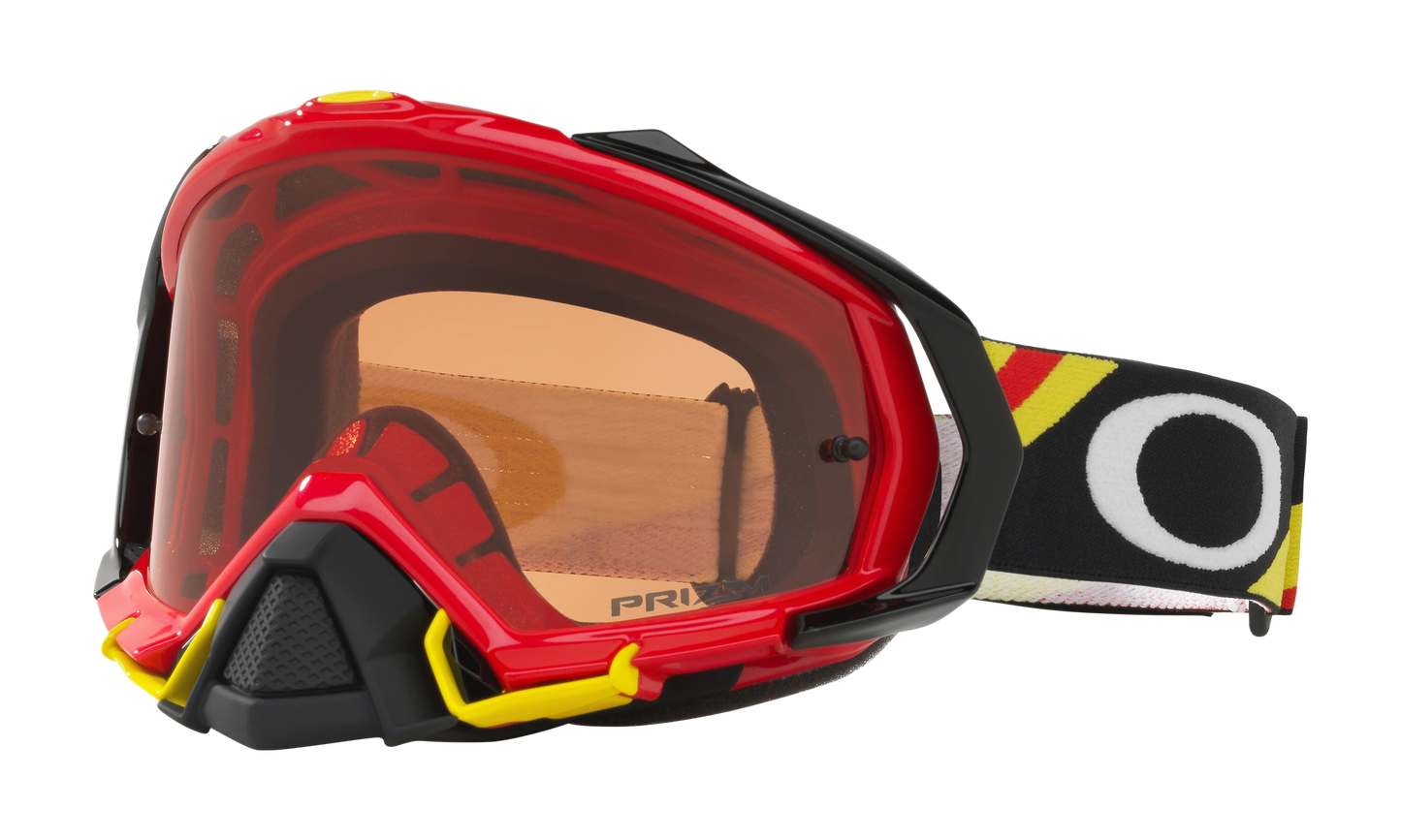 Oakley - Air Brake MX Goggles - Heritage Racer Red w Prizm